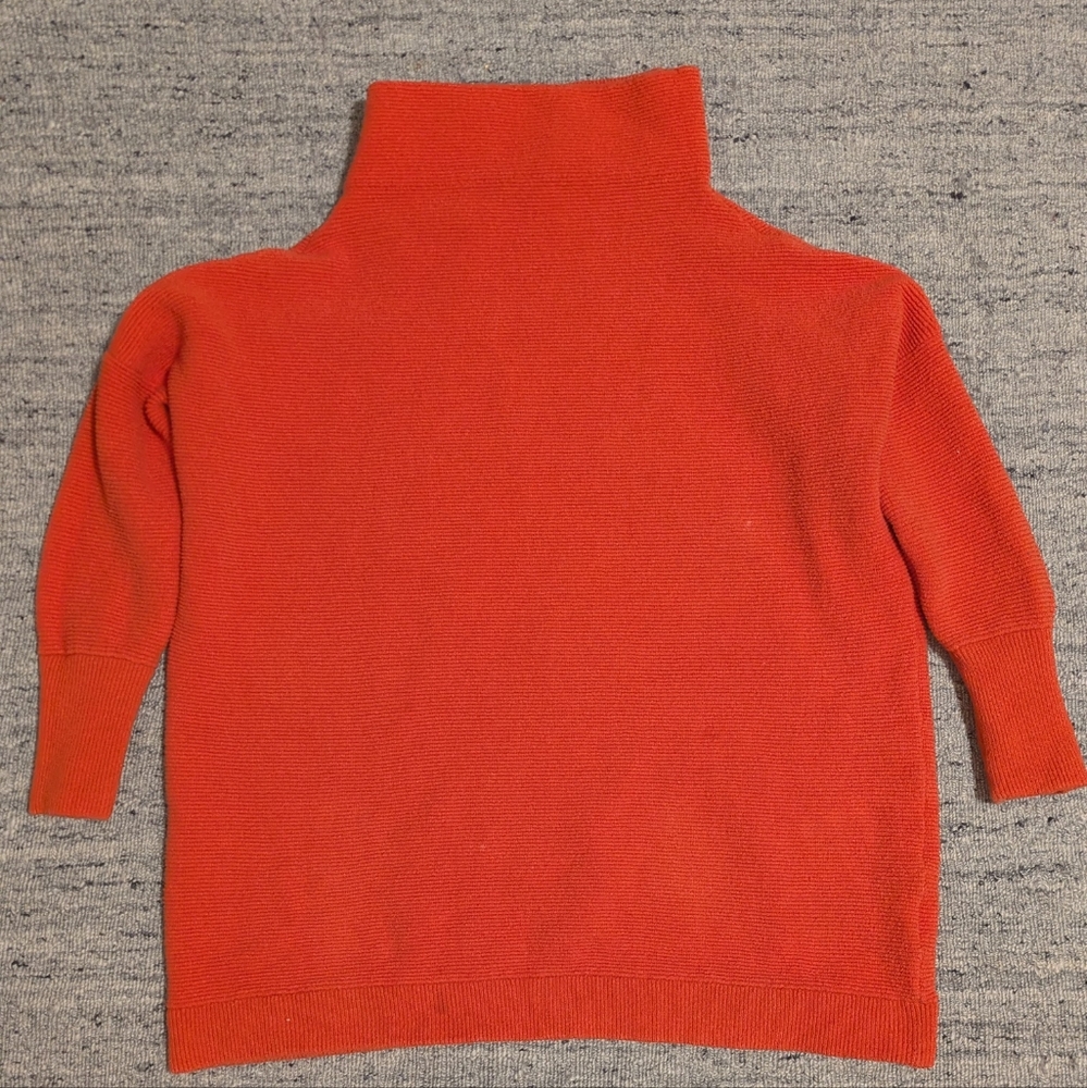 Orange Free People Ottoman Slouchy Tunic